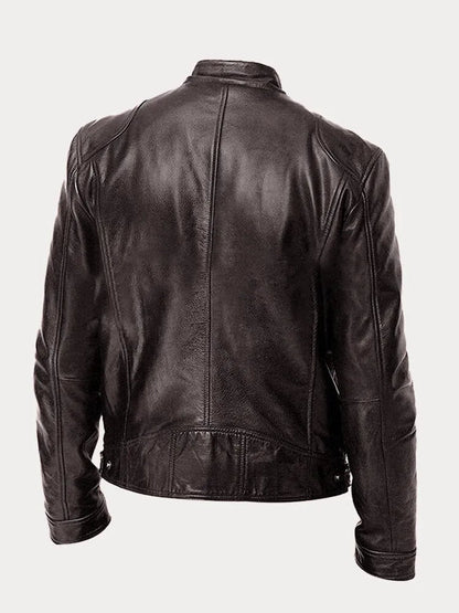 COLE SEASONAL LEATHER JACKET